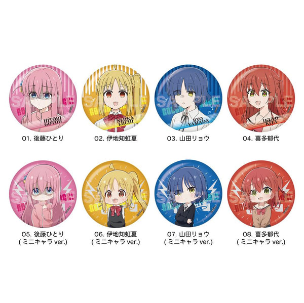 『ぼっち・ざ・ろっく!』メタリック缶バッジ /01 第1弾(全8種)【BOX】【202502再販】